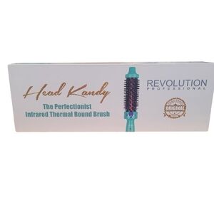 NEW Head Kandy The Perfectionist Infrared Thermal Round Curling Brush 32mm Mint